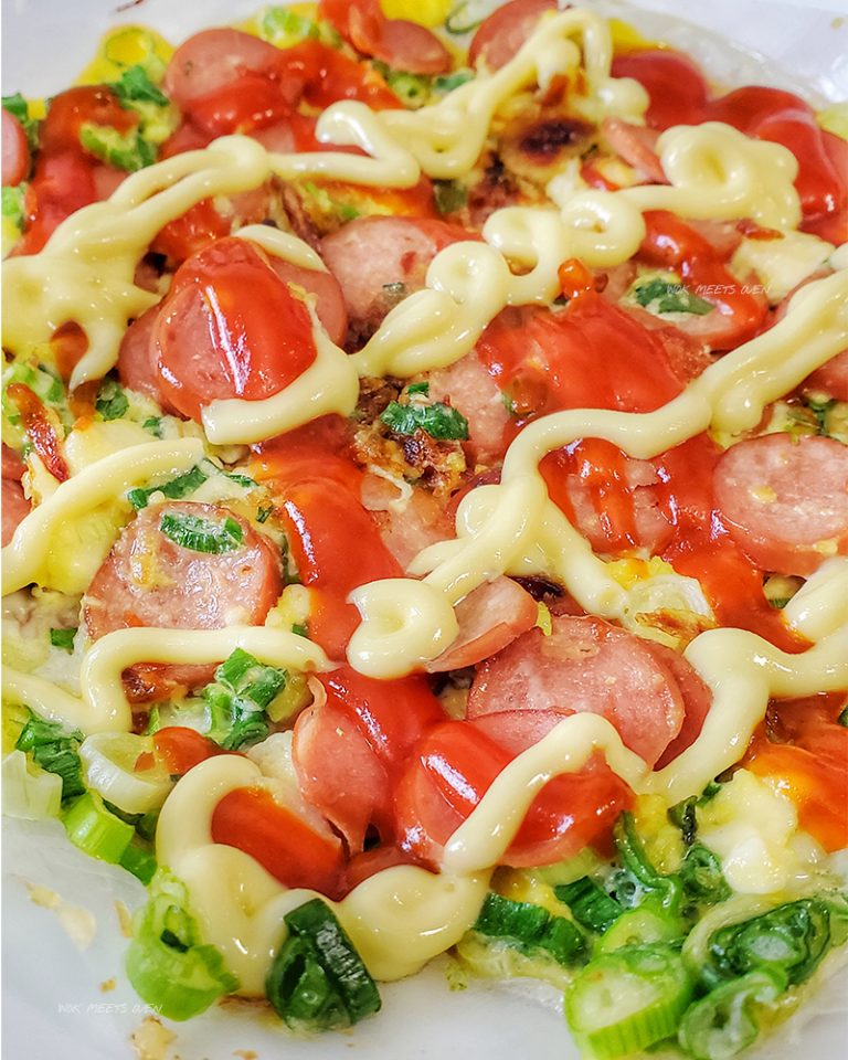 Vietnamese Pizza (Bรกnh Trรกng Nฦฐแปng) Recipe