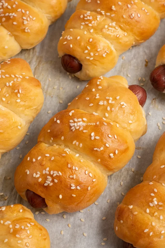 Image of Chinese hot dog buns