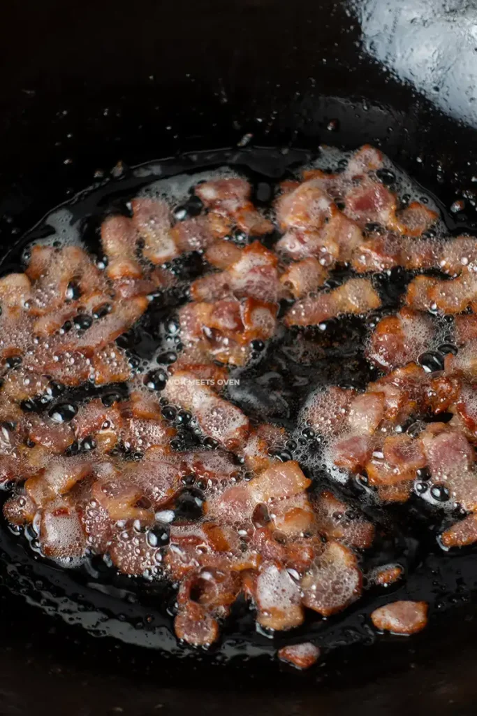 frying bacon step 2