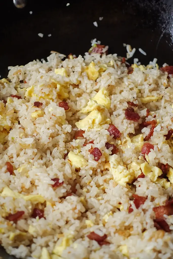 Mixing everything together