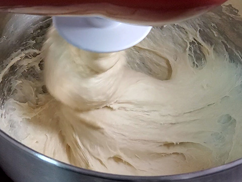 dough finished kneading