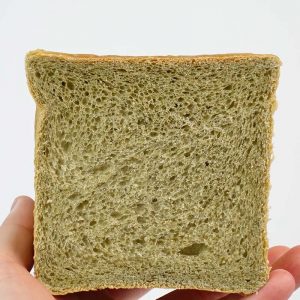 Matcha shokupan bread