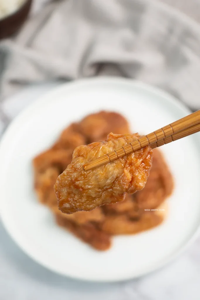 Chinese sweet and sour gluten puffs blog image #1