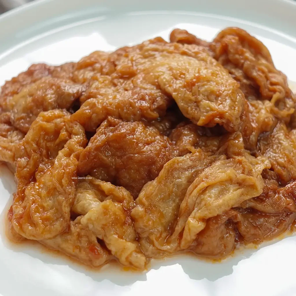 Chinese sweet and sour gluten puffs blog image #2