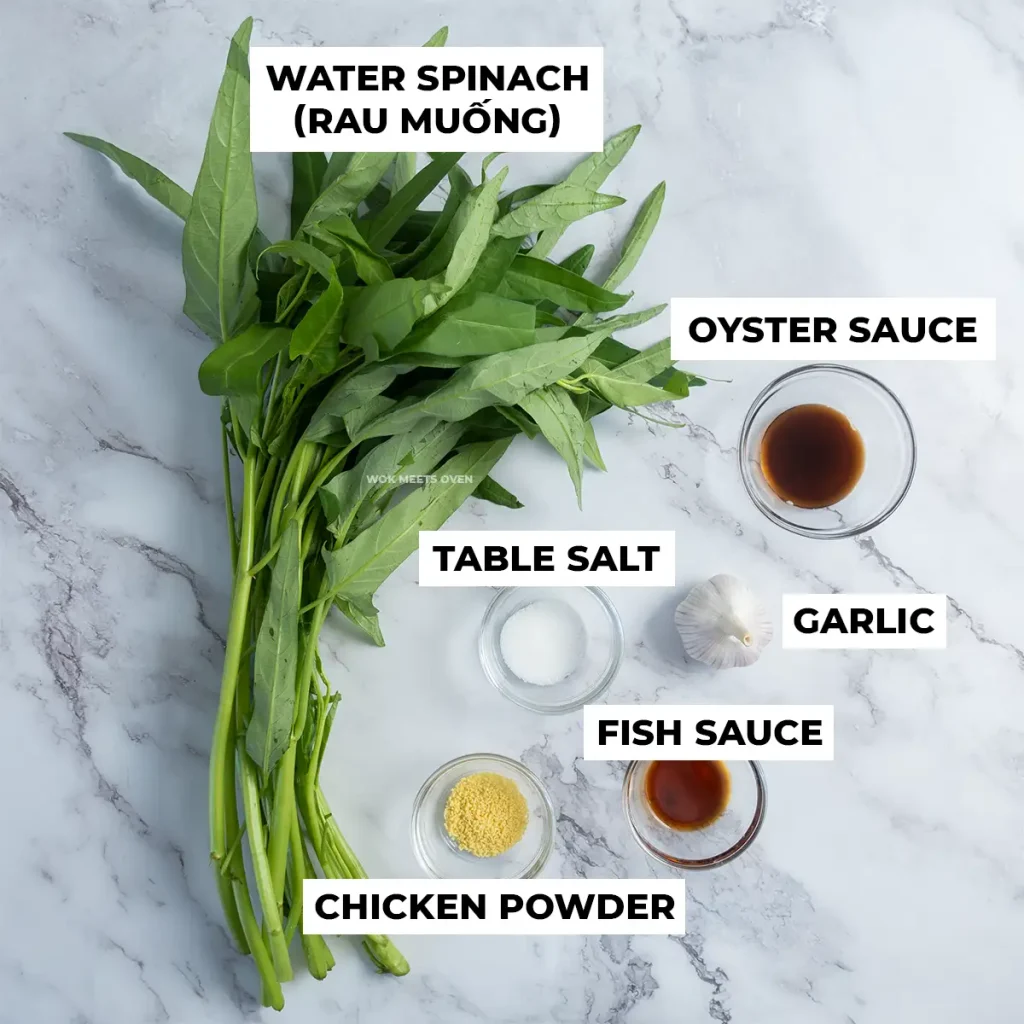 Ingredients used in the recipe