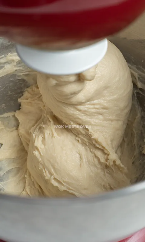 Finished kneading dough