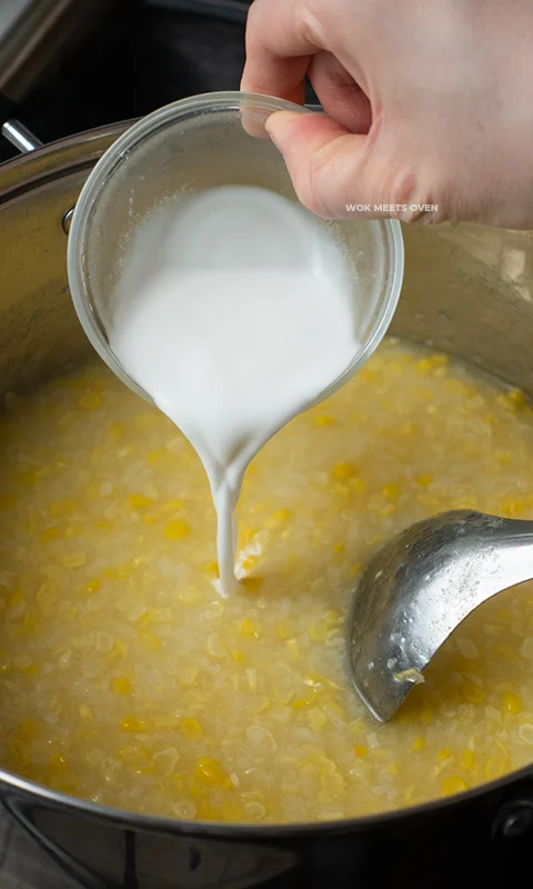Adding in tapioca starch