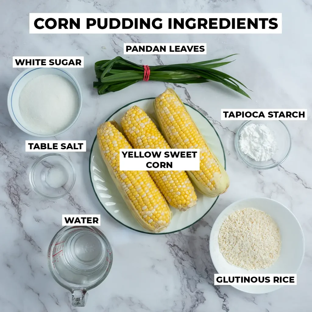Corn pudding ingredient list