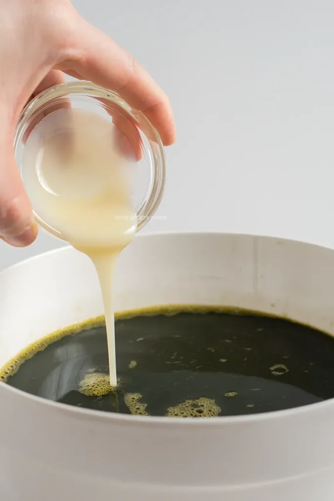 Adding in condensed milk