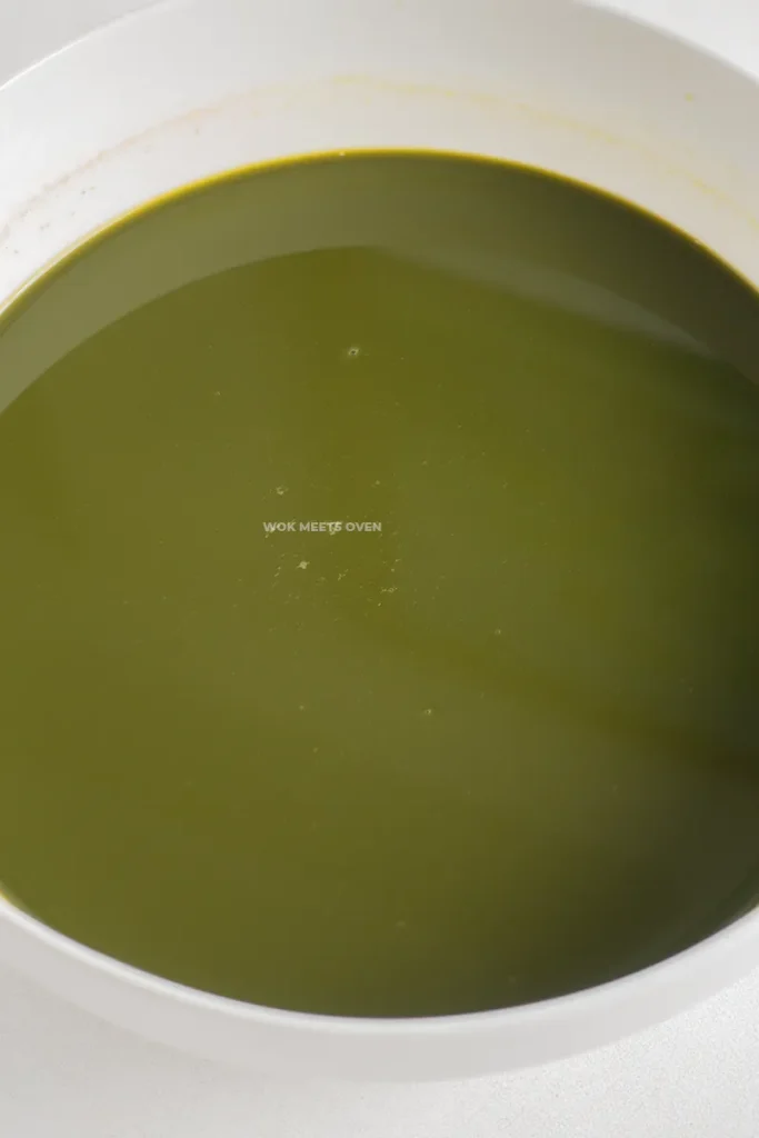 Image of finished pennywort juice