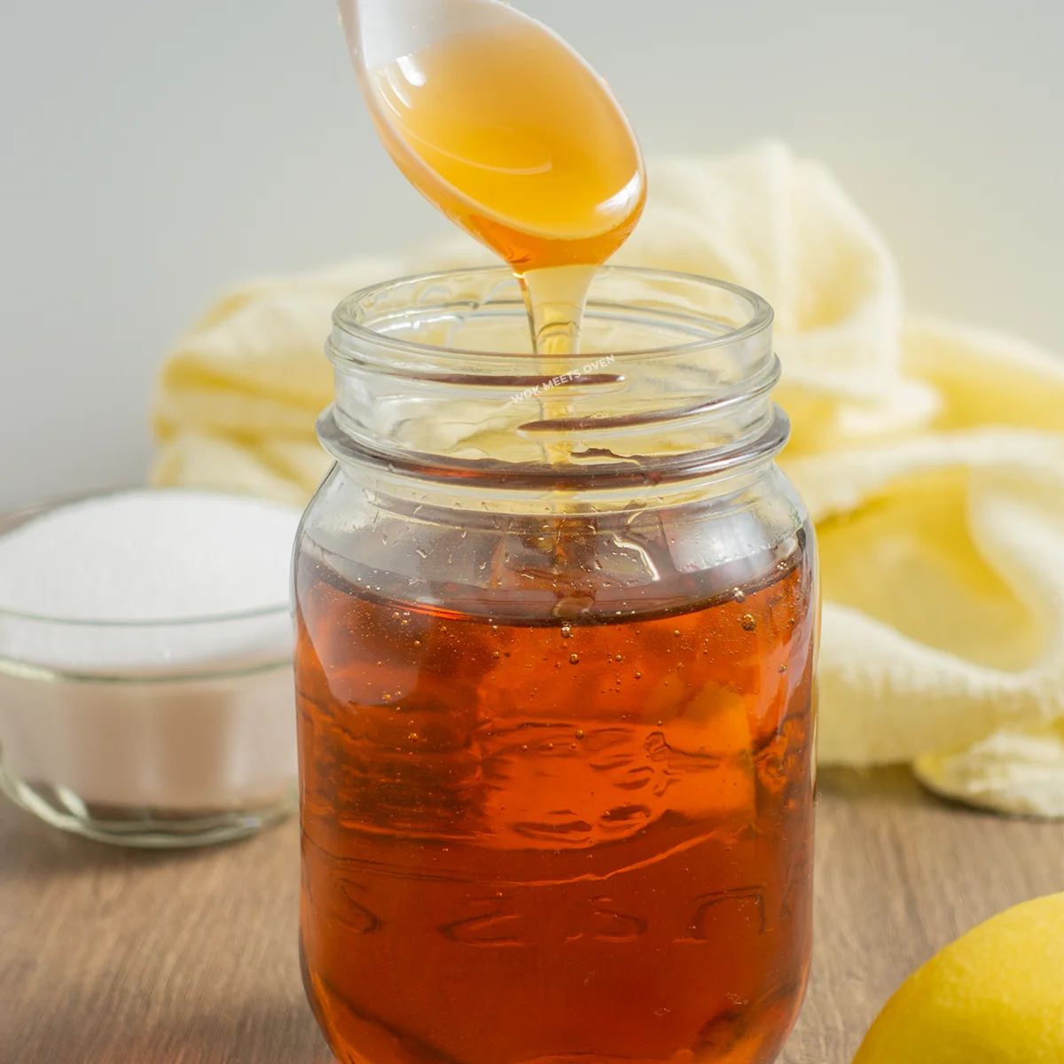 spoon scooping up golden syrup featured image