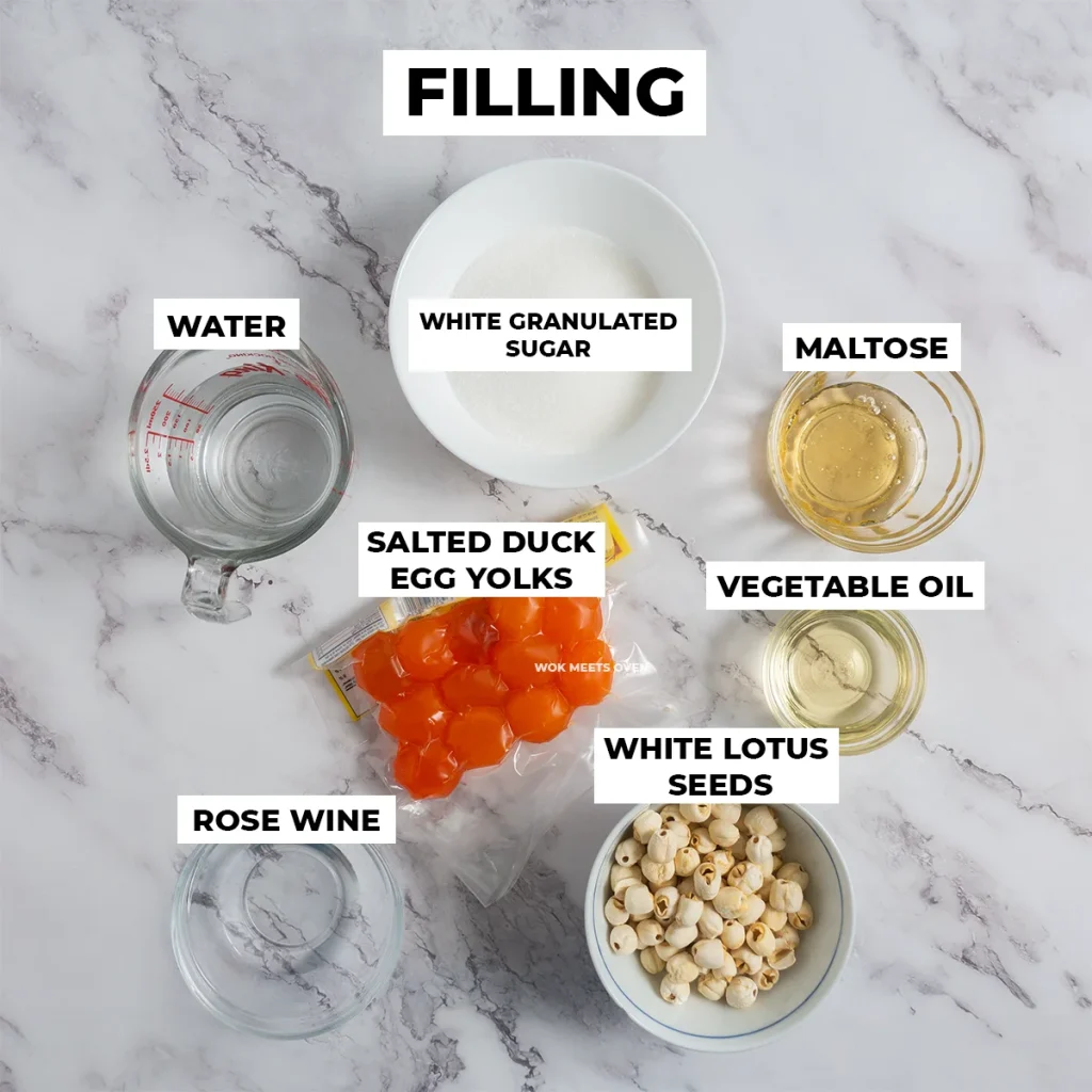 Mooncake filling ingredients