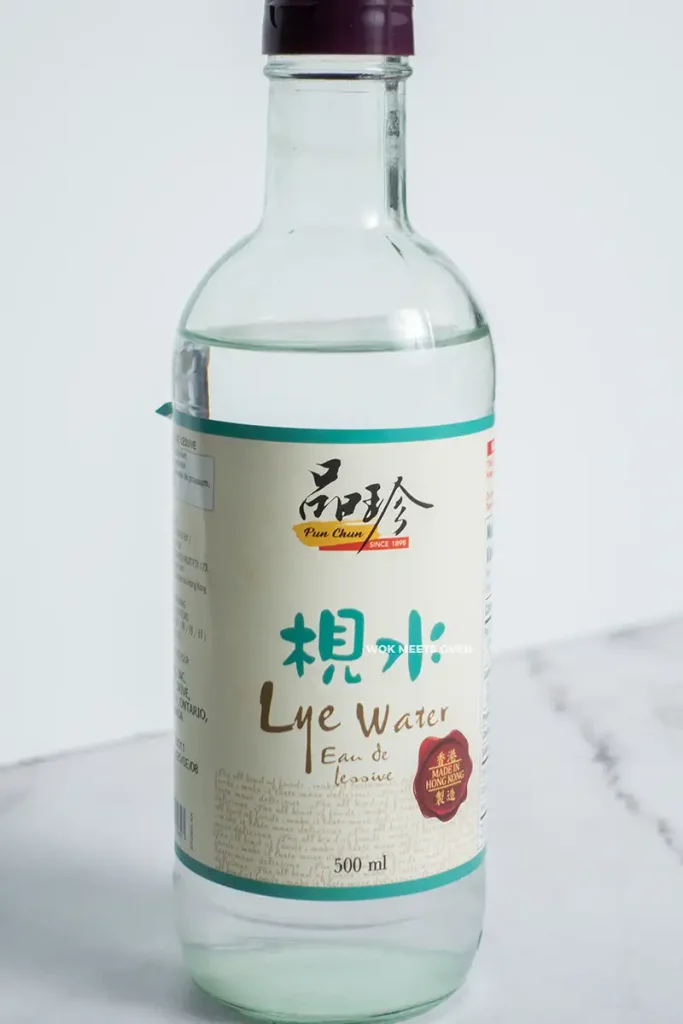 Picture of bottle of lye water