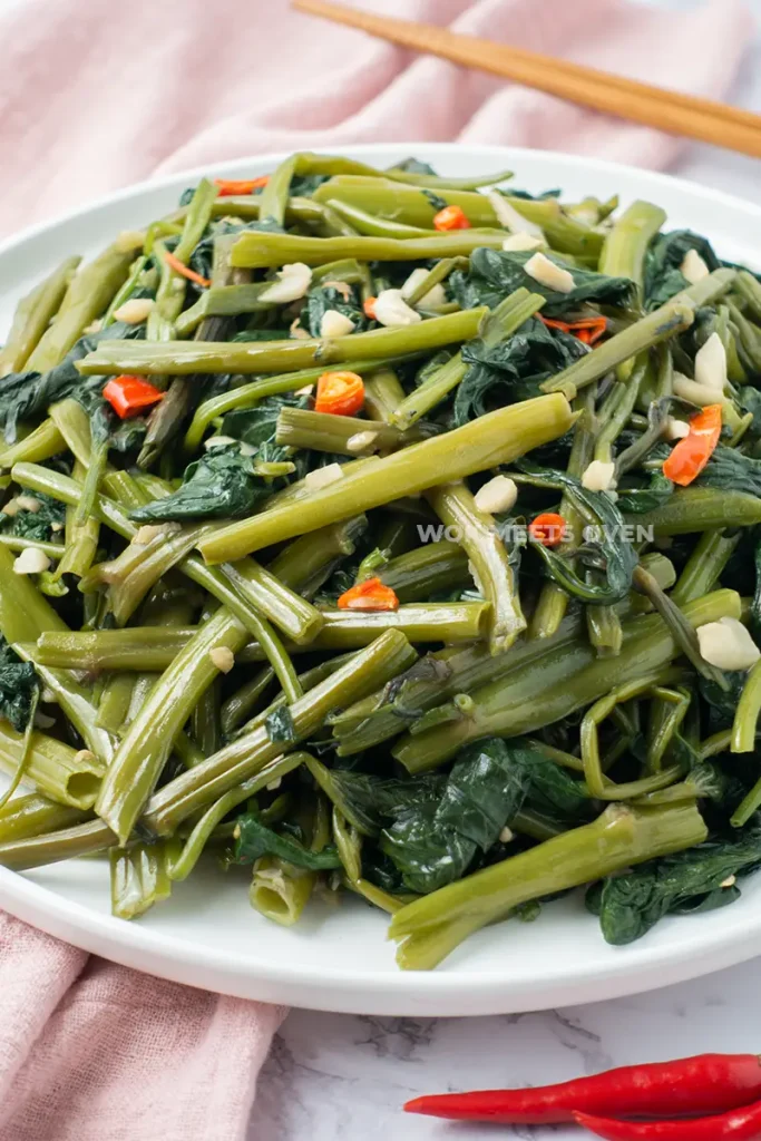 Blog image of water spinach fermented bean curd