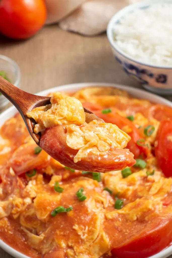 Blog image of tomatoes and eggs on spoon