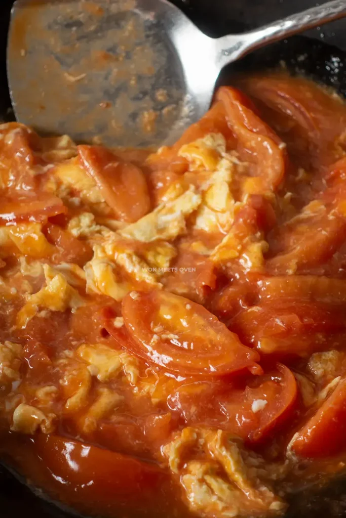 Finished cooking dish