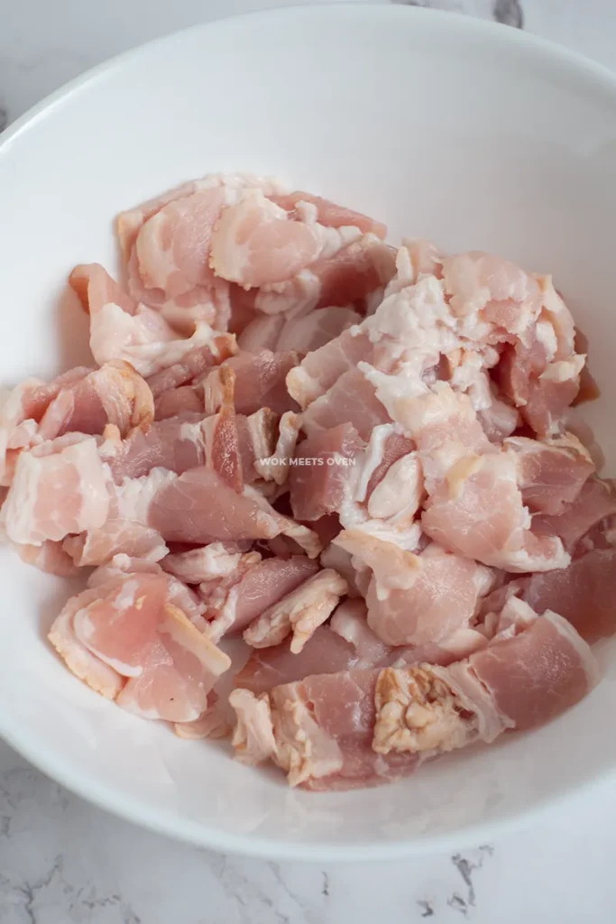 cut bacon