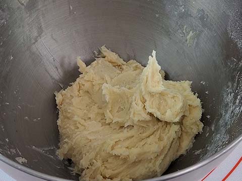 dough mixed