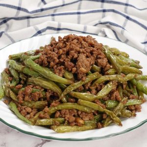 Green beans with pork