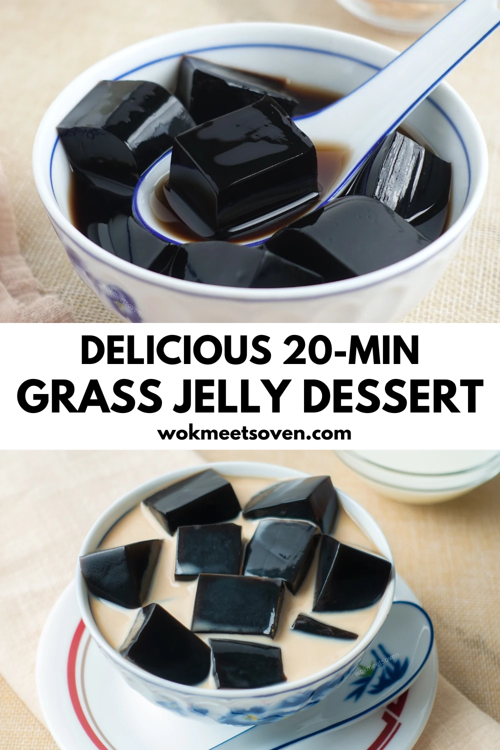 Grass Jelly Pinterest Pin