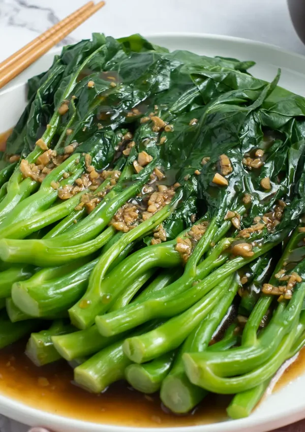 Chinese Broccoli With Oyster Sauce