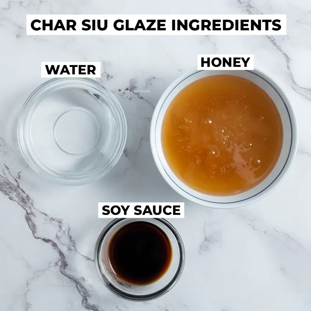 BBQ pork honey glaze ingredients