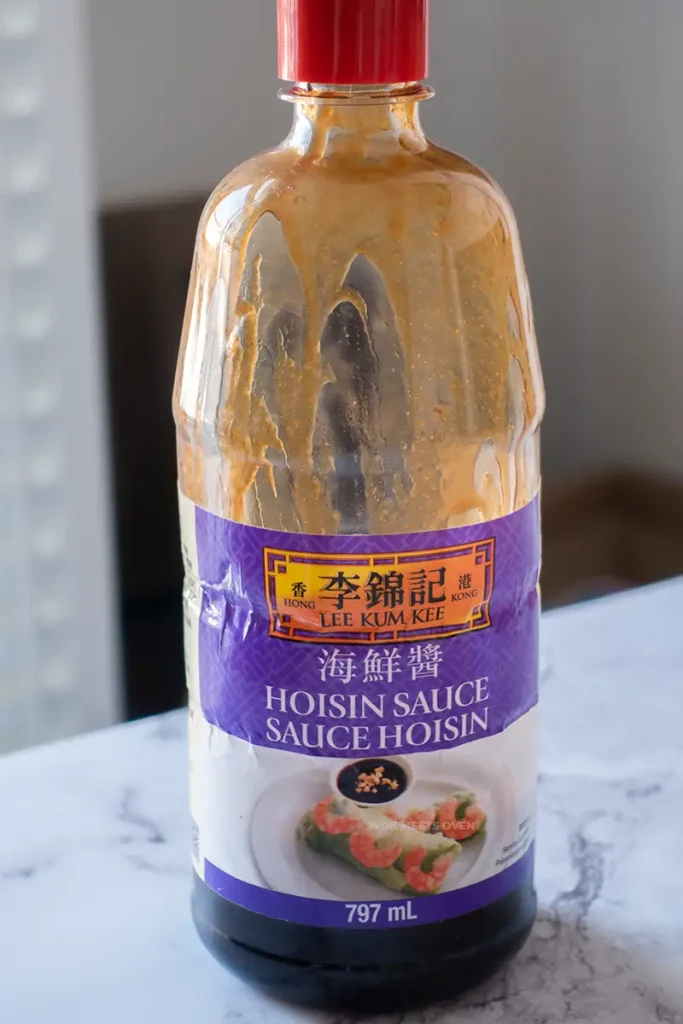 Bottle of hoisin sauce