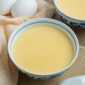 Chinese steamed egg custard featured image