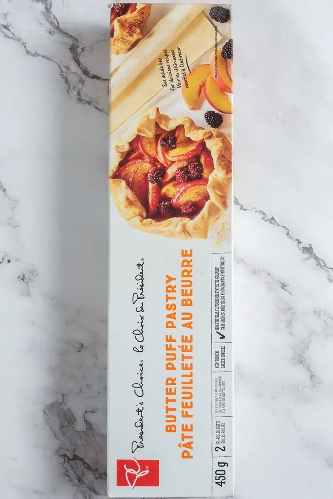 Puff pastry package