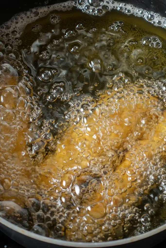 Frying the fried milk