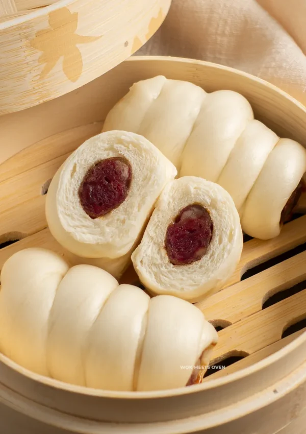 Steamed Chinese Sausage Buns