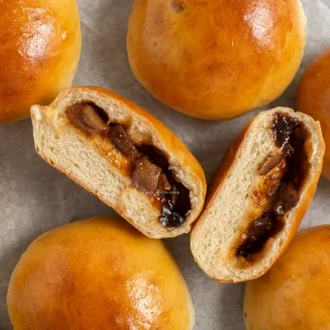 Chinese BBQ Pork Bun Featured Image