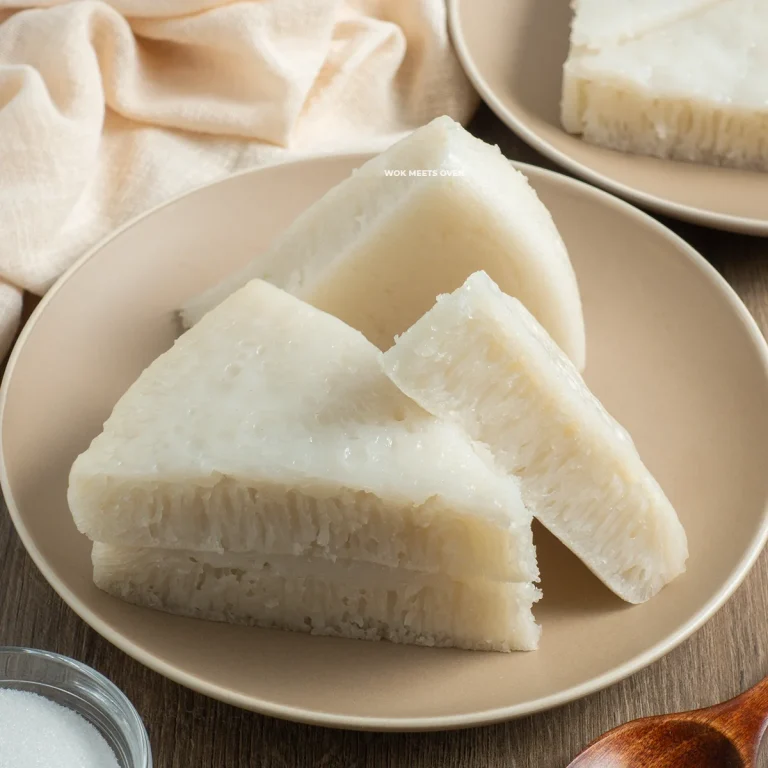 Steamed Chinese White Sugar Sponge Cake Featured Image