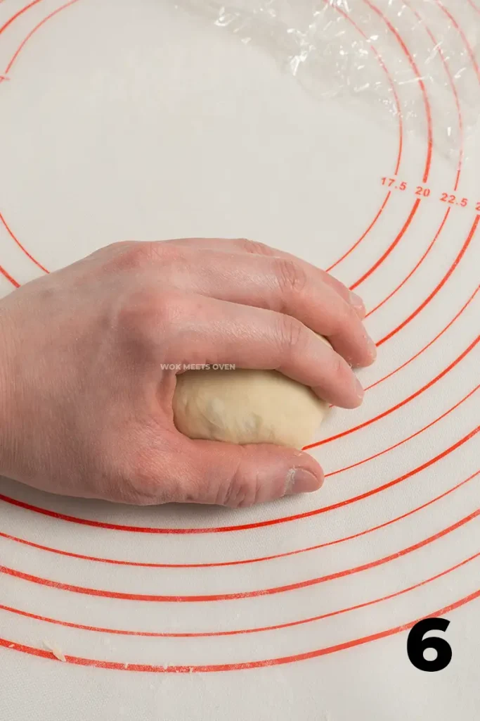 Wrapping bun step 6