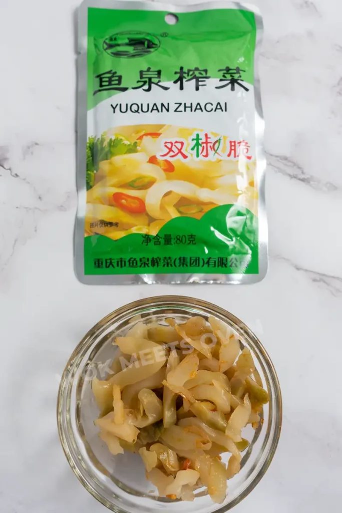 Chinese preserved vegetables