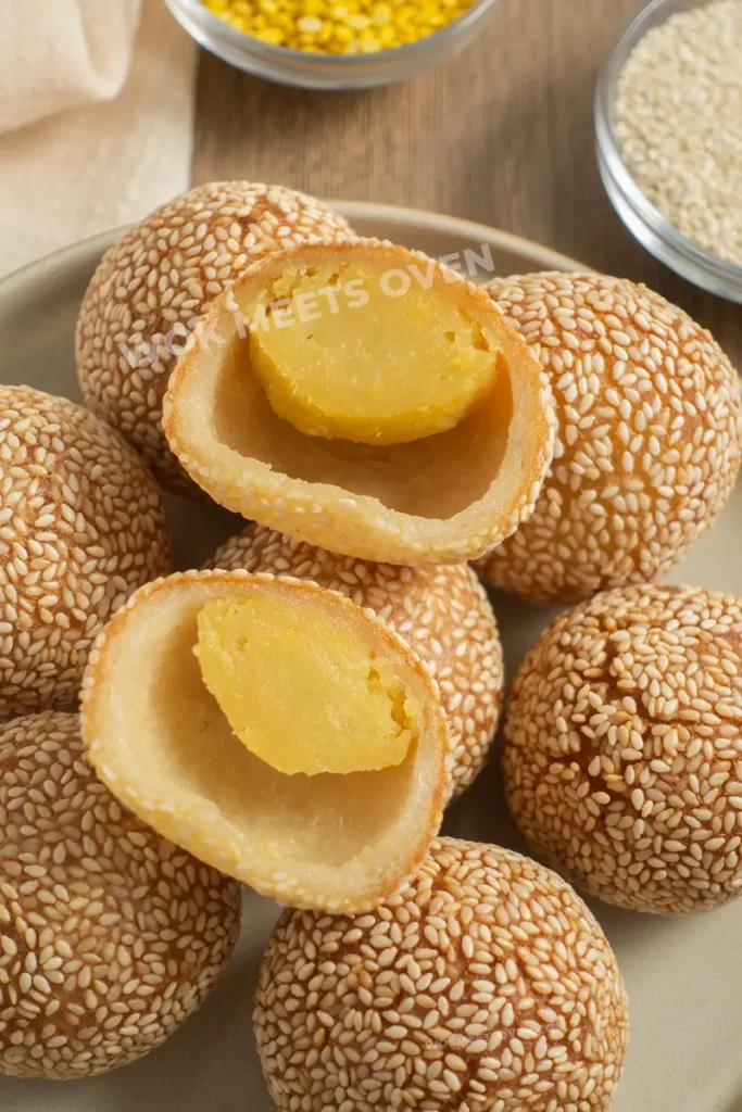 Another blog image of fried sesame balls