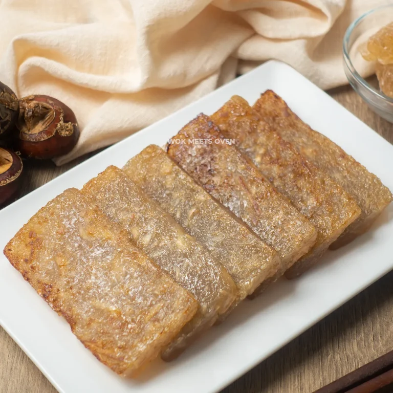 Water chestnut cake featured image